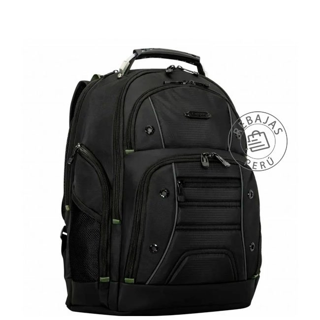 Mochila Targus Drifter Essentials 15-16" Negra | Para Laptop, Resistente y Ergonómica