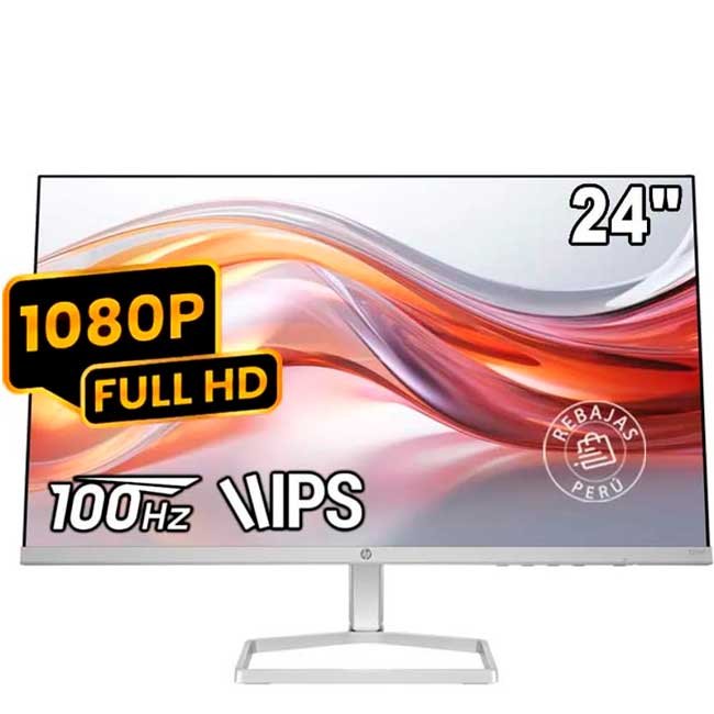 Monitor HP 524sf 23.8" FHD IPS 100Hz 5ms Eye Ease Antirreflejo HDMI VGA 94C17AA