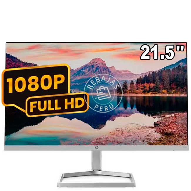 Monitor HP M22f 21.5'' FHD IPS con AMD FreeSync, 300 nits y HDMI