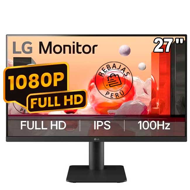 Monitor LG 27MS500-B 27" Full HD IPS 100Hz 5ms