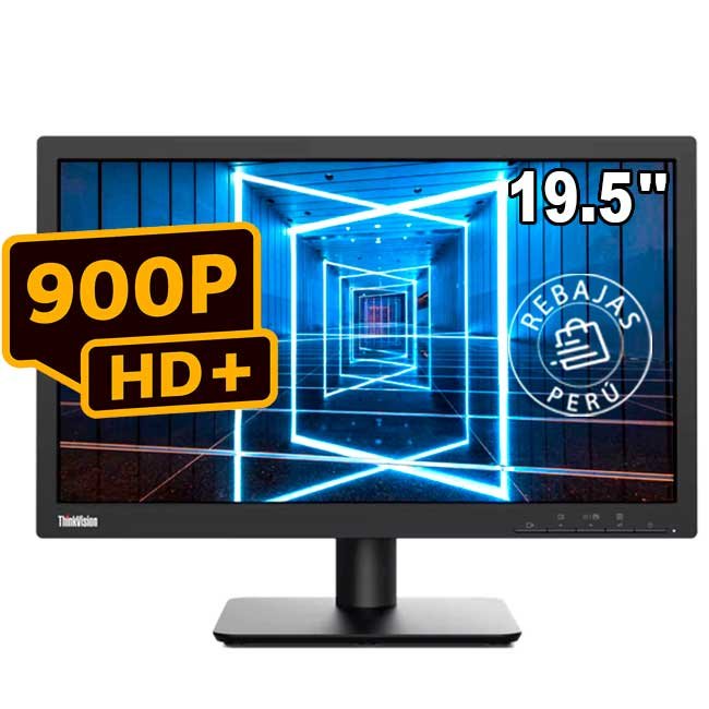 Monitor Lenovo  62F7KAR4LA ThinkVision E20-30 19.5" TN 1600x900 60Hz HDMI VGA Raven Black