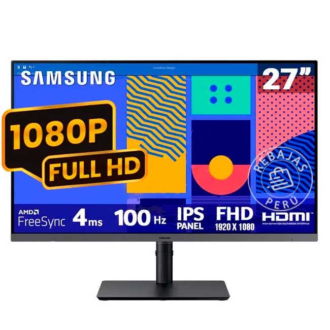 Monitor Samsung LS27C432GANXZA 27" FHD IPS 100Hz USB HDMI VESA Pivot