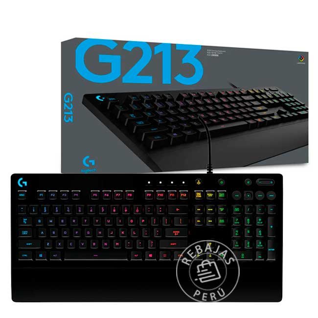 Teclado Gaming Logitech G213 Prodigy RGB USB Español