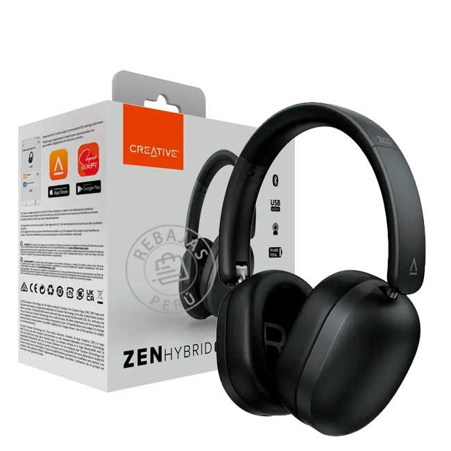 audifono Creative Zen Hybrid Gen 2 con cancelación de ruido y Bluetooth 