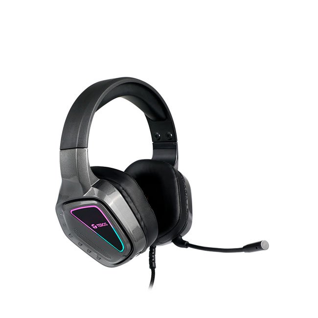 audifono Gaming TEROS TE-8171N con Micrófono, Luces RGB y Sonido Estéreo 3.5mm + USB