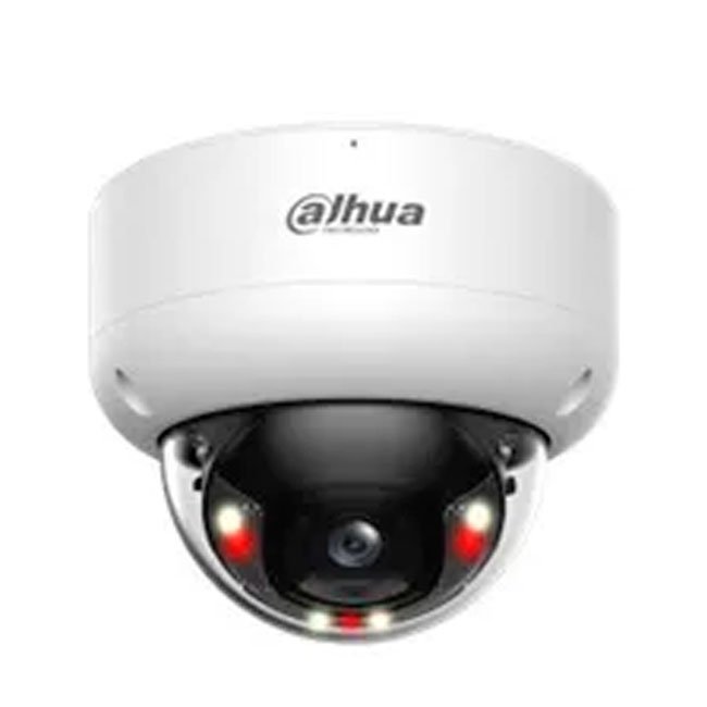 Cámara Domo Dahua DH-IPC-HDBW3849E-AS-IL 8MP Antivandálica IK10 Smart Dual Light IR30m IP67