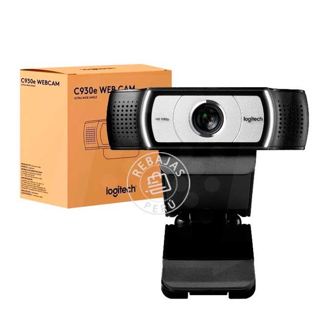 Cámara Web Logitech C930e Full HD 1080p USB Black B2B