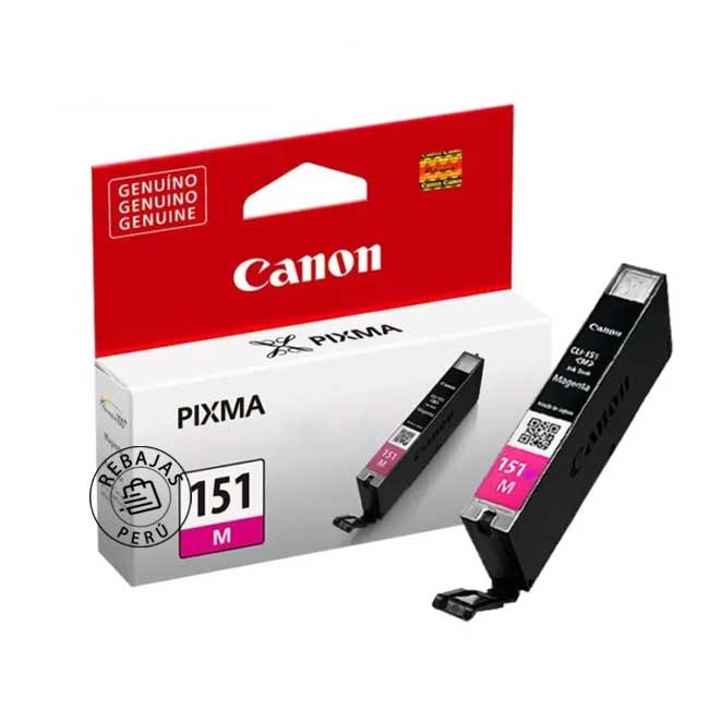 Tinta Canon CLI-151 Magenta original para MG-6210, 5410, IP-7210
