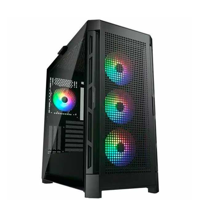 Case Cougar Airface Pro RGB Mid Tower Gamer, Vidrio Templado, 4 Ventiladores ARGB, Compatible E-ATX