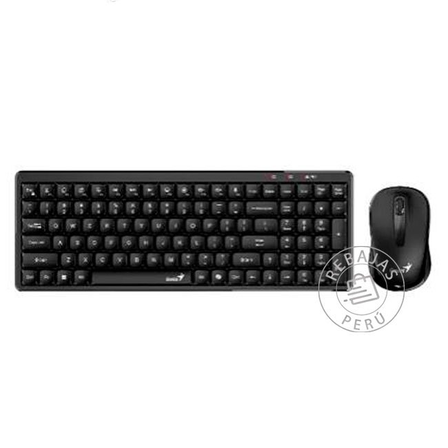 Teclado y Mouse Inalámbrico Genius Luxemate Q8100 AI Multimedia