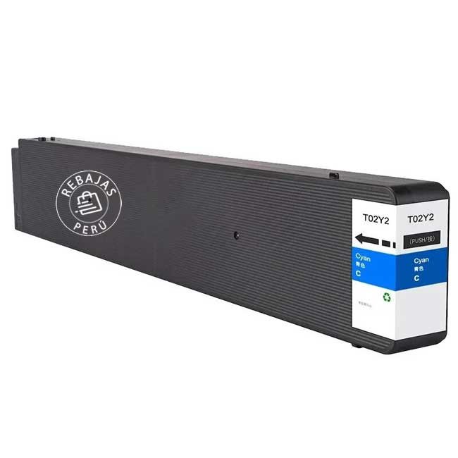 Tinta Epson T02Y220 Cyan Original para Impresora WFE C21000