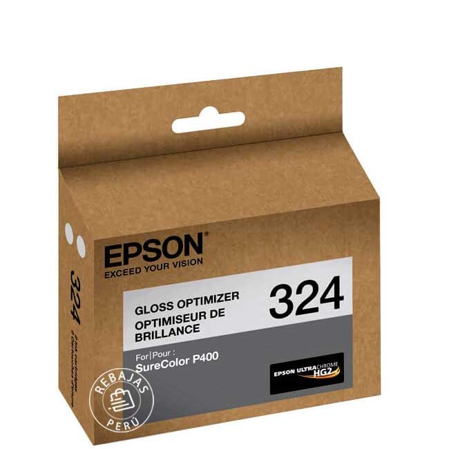 Tinta Epson T324020 UltraChrome T3240 Gloss Optimizer original de alta calidad
