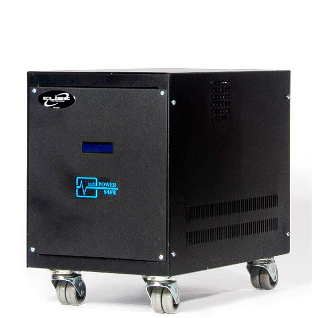 Estabilizador Elise Ieda Poder Safe LCR10K-4.5% 10kVA 220V Estado Sólido con Pantalla LCD