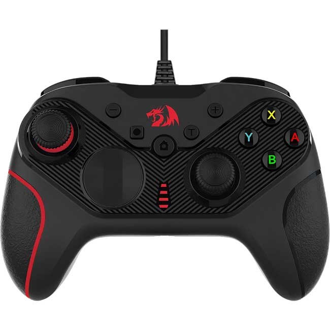 Gamepad Redragon RIFT G710 Cableado para PC, Android, Switch y PS3 con Vibración y Función Turbo