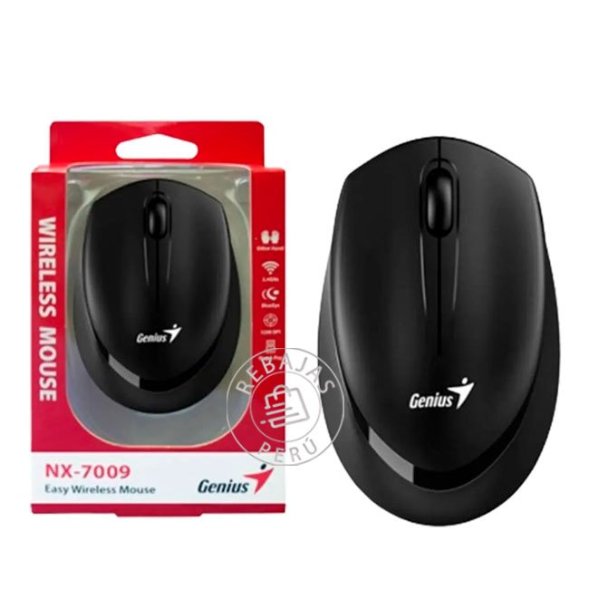 Genius NX-7009 Mouse Inalámbrico con Sensor BlueEye de 1200 DPI