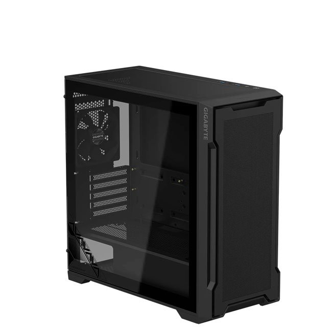Case Gabinete GIGABYTE C102 GLASS Mid Tower Blanco | Vidrio Templado, Filtros de Polvo 