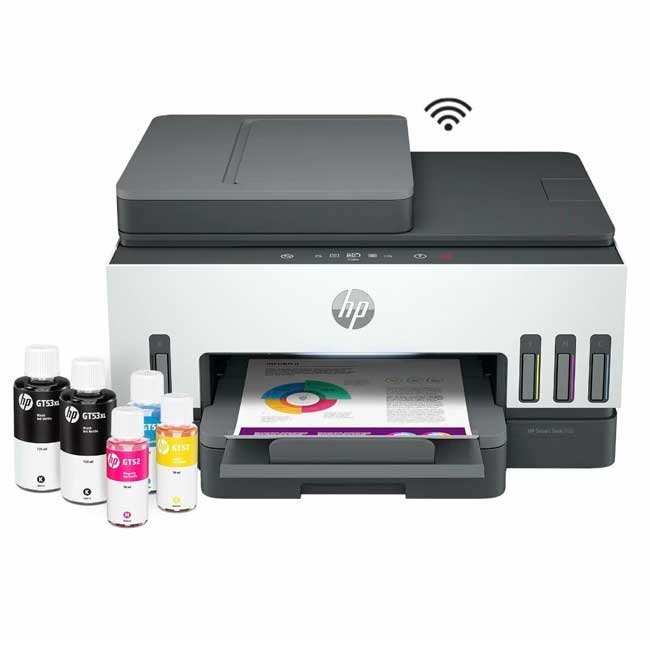 Impresora Multifuncional HP Smart Tank 790 - Tinta Continua, Wi-Fi Dúplex y Fax