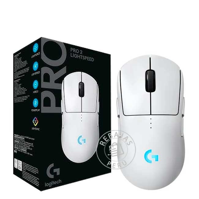 Mouse Logitech G Pro 2 Lightspeed Wireless HERO 2 RGB White Gaming