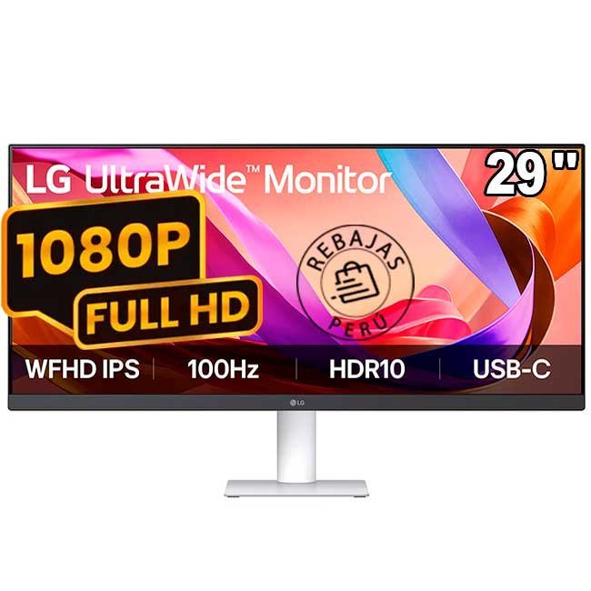 Monitor UltraWide LG 29U531A-W 29" WFHD IPS 100Hz HDR10 USB-C HDMI DP