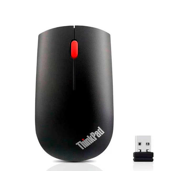 Mouse Lenovo ThinkPad Inalámbrico Ambidiestro 1200 DPI – USB Nano