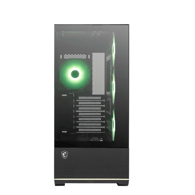 Case Gabinete MSI MAG PANO 110R PZ Mid Tower ATX con Vidrio Templado y ARGB
