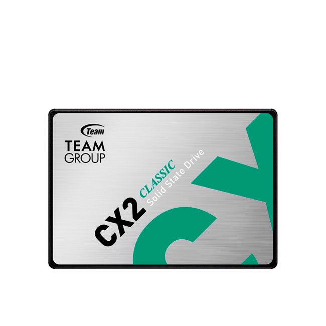 Unidad SSD TEAMGROUP CX2 Classic 2TB 2.5” SATA III 6Gb/s – Velocidad y estabilidad con ECC