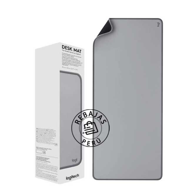 Pad Mouse Logitech Deskpad 300x700mm Light Grey 956-000047
