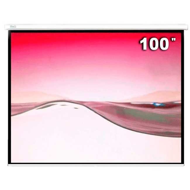 Pantalla de Proyección Klip Xtreme KPS-303 100” Manual, Relación 4:3, Montaje en Pared o Techo