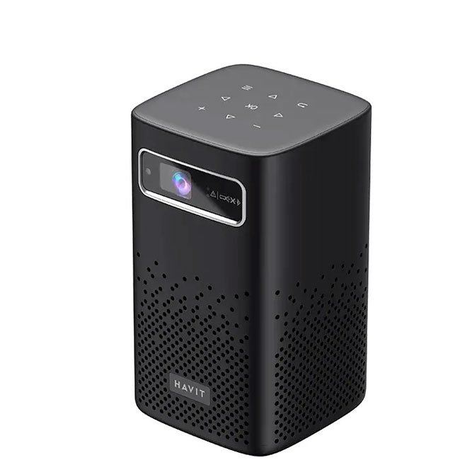 Proyector Havit PJ208 PRO 4K HD Android 9.0 | 7500 Lúmenes, WiFi 5G y Bluetooth