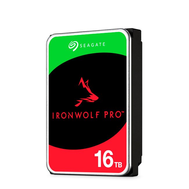 Disco duro Seagate Ironwolf PRO NAS ST16000NT001 16TB SATA 6Gb/s 7200rpm, 256MB Cache 3.5"