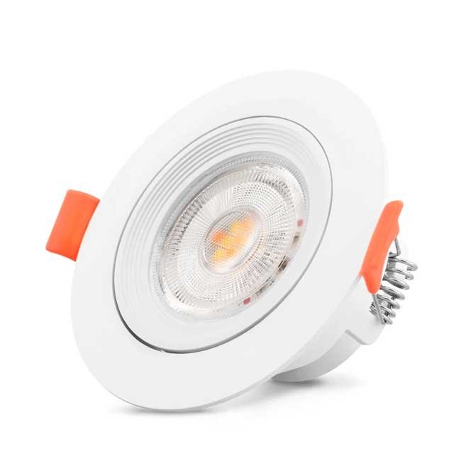 Spotlight Circular LED Lumiere Prime 7W LSO 770T Trilux Luz Cálida Media Fría