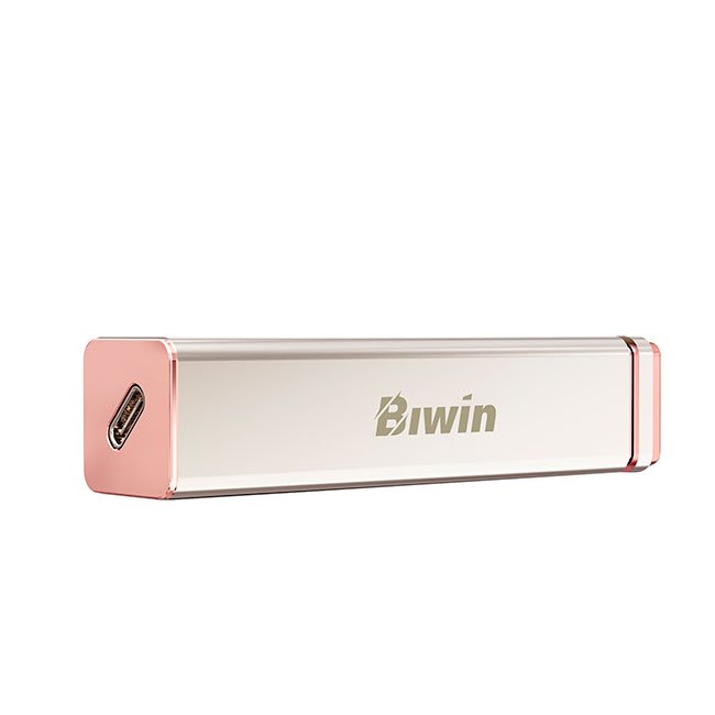 SSD Externo Biwin PD2000, 2TB, 2050MBs, Gold, USB 3.2 color Gold,