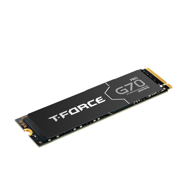 Disco SSD TEAMGROUP T-FORCE G70 PRO 1TB M.2 PCIe Gen4x4 NVMe - 7400MB/s Lectura, 5500MB/s Escritura