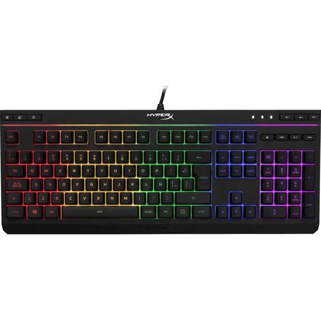 Teclado HyperX Alloy Core - resistente y con luces RGB
