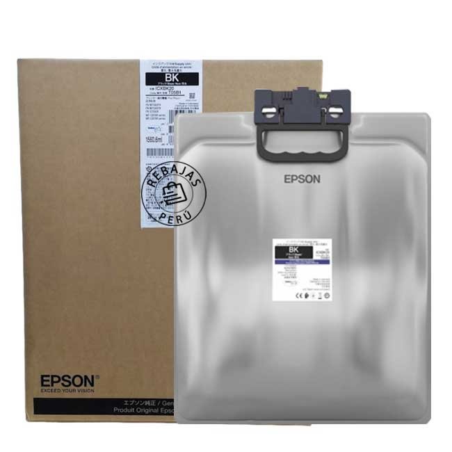 Tinta Epson T05B120 Negro Alta Capacidad Original Rendimiento Óptimo