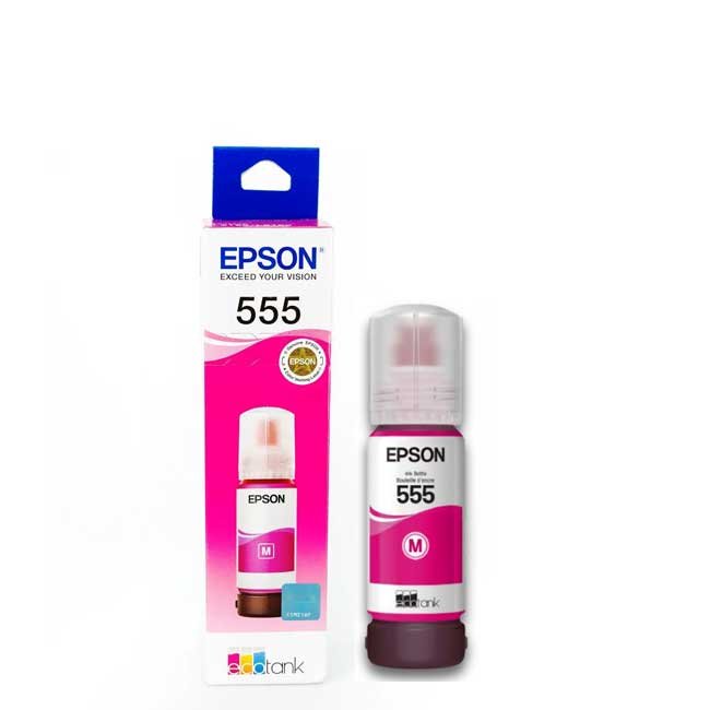 Tinta Epson 555 Magenta Original para L8160 T555320-AL