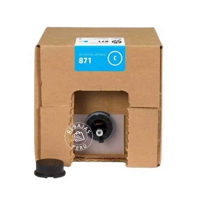 Tinta HP G0Y79D (871A) 3 LTS Cyan - Alta calidad y rendimiento profesional