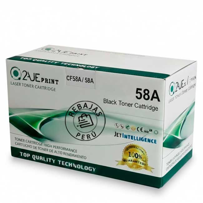 Toner Compatible 2AJEPRINT HP CF258A / 58A Negro