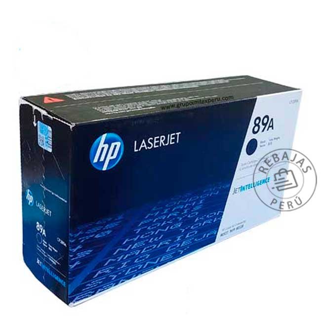 Tóner HP CF289A Negro Original 5000 Páginas 89A LaserJet