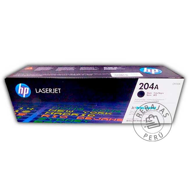 Tóner HP CF510A 204A Negro para LaserJet Pro M180nw M181fw