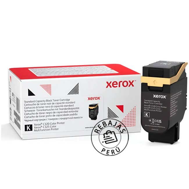 Tóner Xerox 006R04827 Negro 2,200 páginas para C325V Original