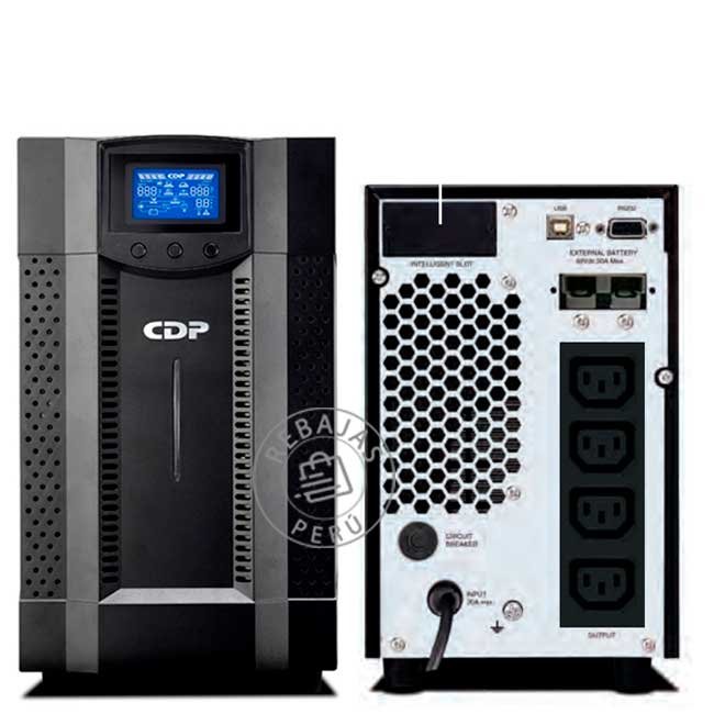 UPS Online CDP UPO11-2i 2000VA / 1800W Doble Conversión LCD 230V