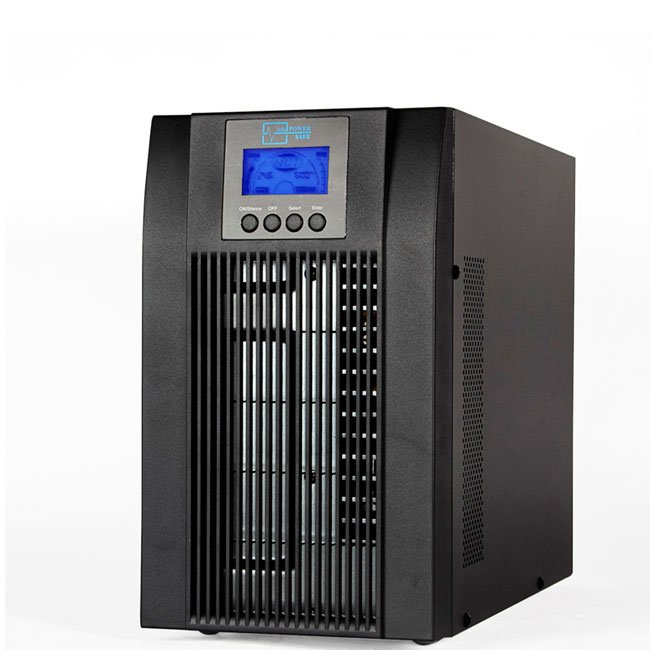 UPS Elise UDC-1K-T-G2 On-Line 1kVA/900W con LCD, 3 Tomas NEMA, Batería Interna y Alta Eficiencia