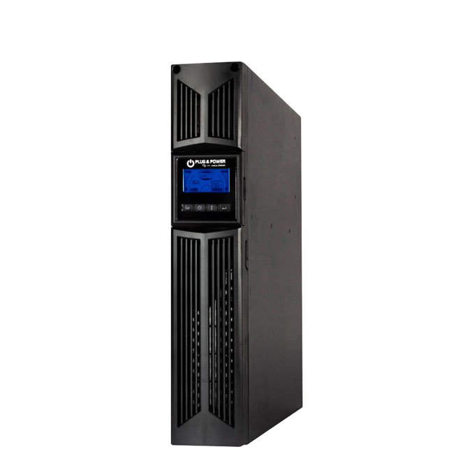 UPS Elise URT-1K On-Line 1000VA 900W 220V USB Rack/Tower con Batería de Respaldo