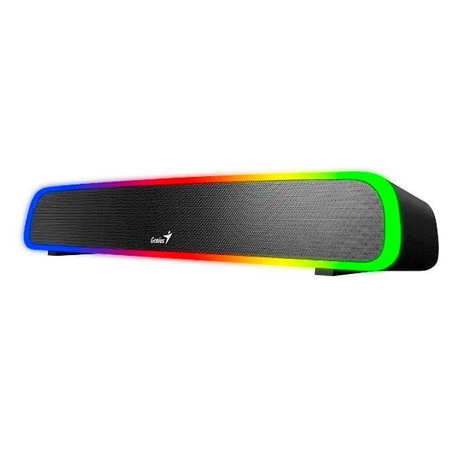 parlante Genius Sound bar 200BT  – Bluetooth 5.0 y Audio Estéreo para PC, Laptop y Móviles