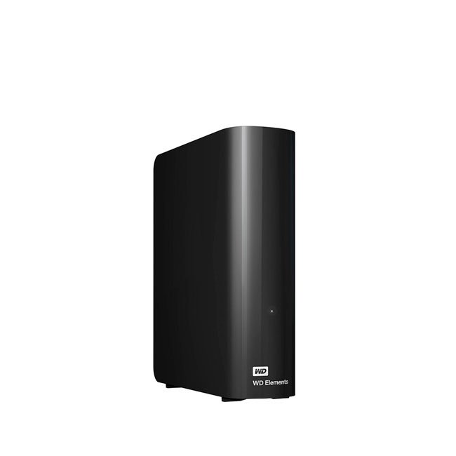 Disco duro externo Western Digital Elements Desktop, 4 TB, USB 3.0, negro.
